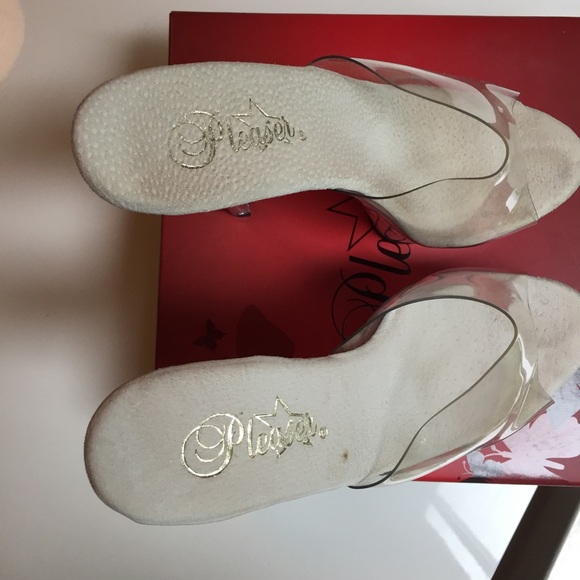 Pleaser Clear platform heels - Picture 2 of 4